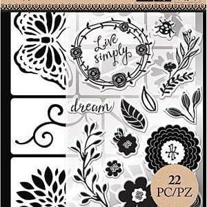 Art C Stamp and Stencil Set - Floral