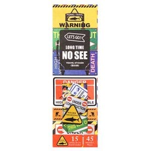 Vintage Traveller Ephemera or Stickers (45 pcs)