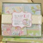 8 by 8 Scrapbook Kit by EnoGreeting - Baby