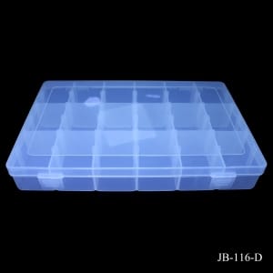 Plastic Storage Box with many compartments JB-116-D