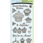 Inkadinkado Clear Stamp - Birthday Cupcake