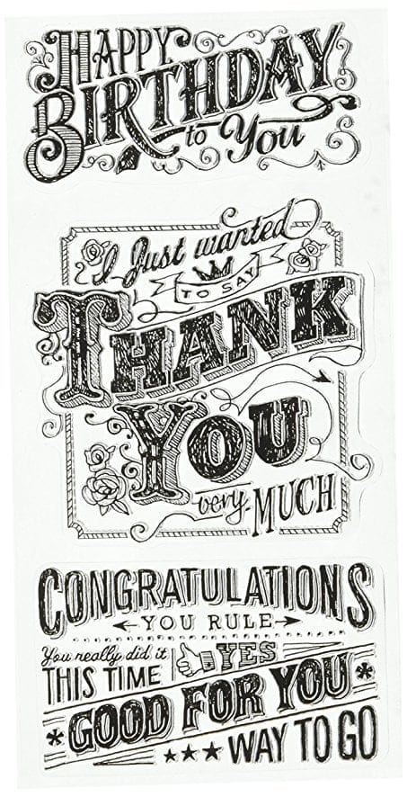 Inkadinkado Clear Stamp - Express Yourself