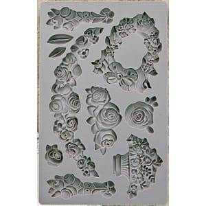 Iron Orchid Designs Vintage Art Decor Mould - Fleur