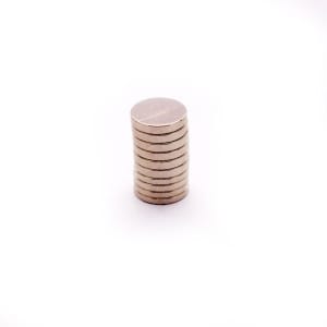 Circle Magnets (10 mm by 1.5 mm) - 10 pcs