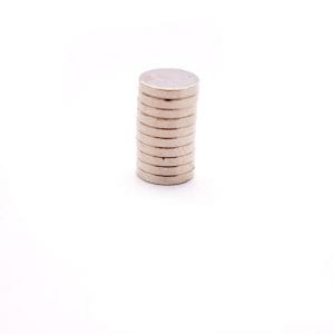 Circle Magnets (7.5 mm by 1.5 mm) - 10 pcs