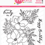 Mudra Craft Stamps - Magnolia