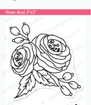 Mudra Craft Stamps - Rose Bud
