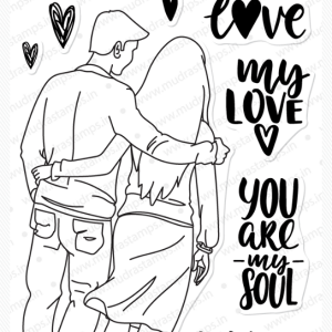 Mudra Craft Stamps - Sweet Couple