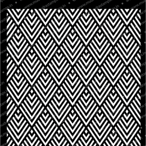 Mudra Stencils - Deco Pattern