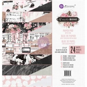 Prima - Amelia Rose - 12x12 Paperpack (24 double sided sheets)