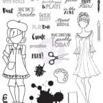 Craft Day Julie Nutting Planner Stamp by Prima