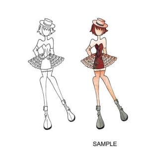 Priscilla Julie Nutting Mixed Media Cling Rubber Stamps by Prima