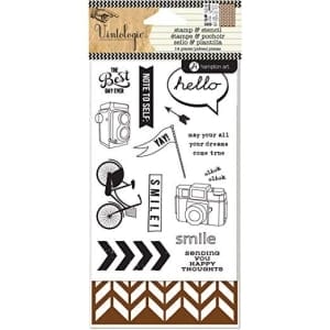 Hampton Art Stamp and Stencil Set - Best Day Ever