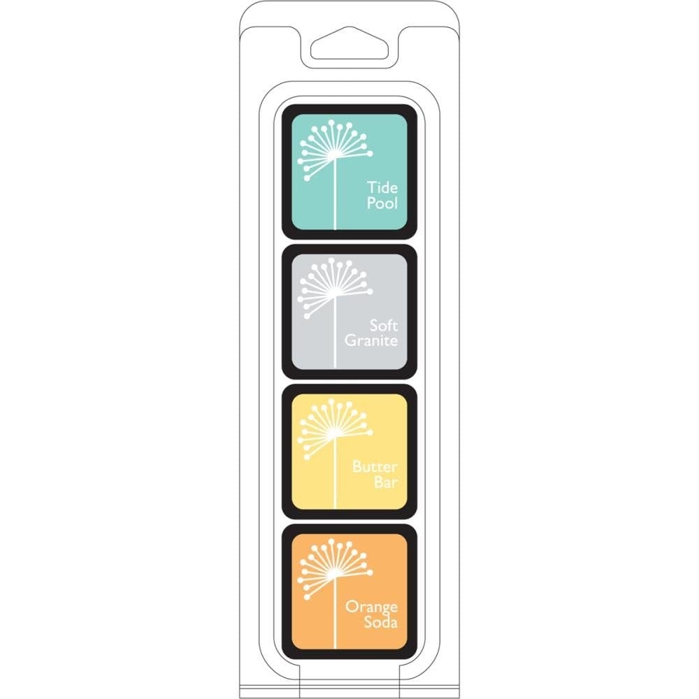 Hero Arts Dye Ink Cubes - Summer Splash (Set of 4) AF237 Summer Splash hero arts ink cube Hero Arts Dye Ink Cubes - Summer Splash (Set of 4)