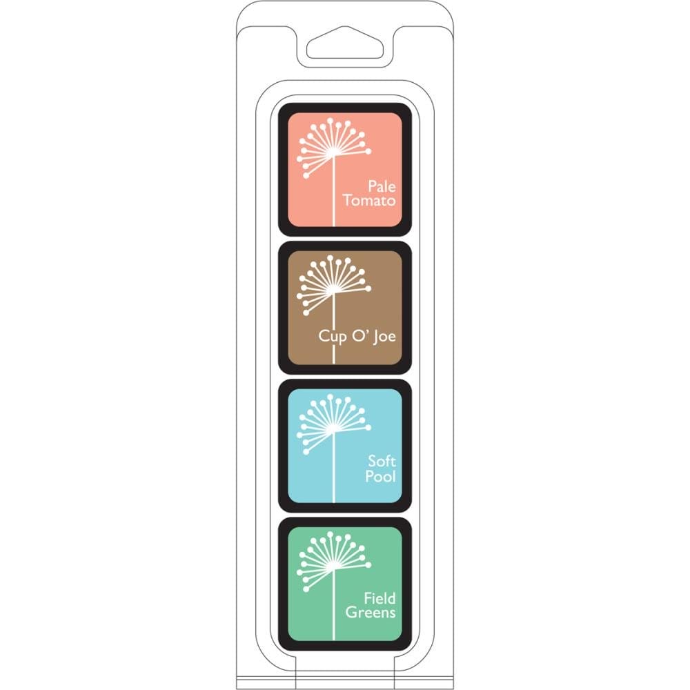 Hero Arts Dye Ink Cubes - Quiet Morning (Set of 4) AF238 quiet morning hero arts ink cube Hero Arts Dye Ink Cubes - Quiet Morning (Set of 4)