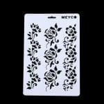 Stencil - Floral Vines (A4 size)