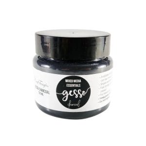 CrafTangles mixed media essentials - Gesso - Charcoal / Black (120 ml)