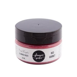 CrafTangles Glimmer Paste - Red Garnet