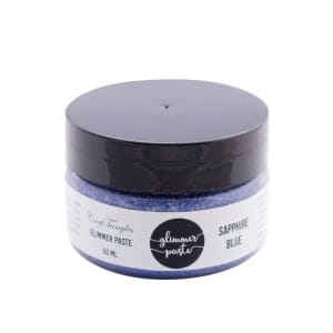CrafTangles Glimmer Paste - Sapphire Blue