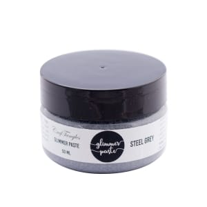 CrafTangles Glimmer Paste - Steel Grey