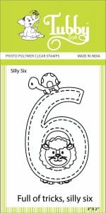 Tubby Photopolymer Clear Stamps - Silly Six