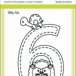 Tubby Photopolymer Clear Stamps - Silly Six
