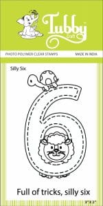 Tubby Photopolymer Clear Stamps - Silly Six