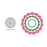 Steel Dies - Simple Scalloped Circle Frames (Set of 3 dies)