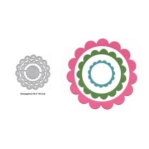 Steel Dies - Simple Scalloped Circle Frames (Set of 3 dies)