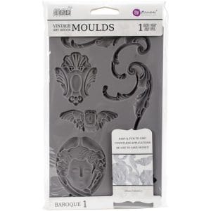 Iron Orchid Designs Vintage Art Decor Mould - Baroque 1