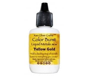 Ken Oliver Color Burst Liquid Metal 6gm - Yellow Gold