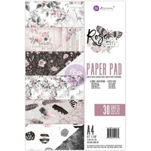 Prima - Rose Quartz - A4 Paperpack (30 double sided sheets)