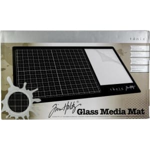 Tonic Studios Tim Holtz Glass Media Mat 23.75"X14.25"