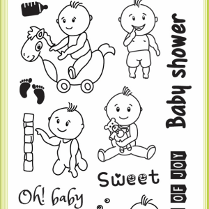 Tubby Photopolymer Clear Stamps - Cutie Patootie