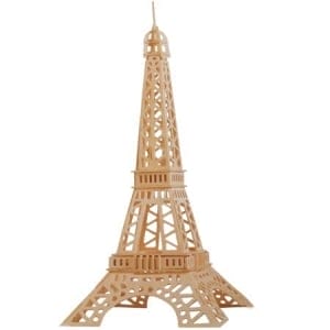 A4 3D wooden puzzle Kit - Eiffel Tower