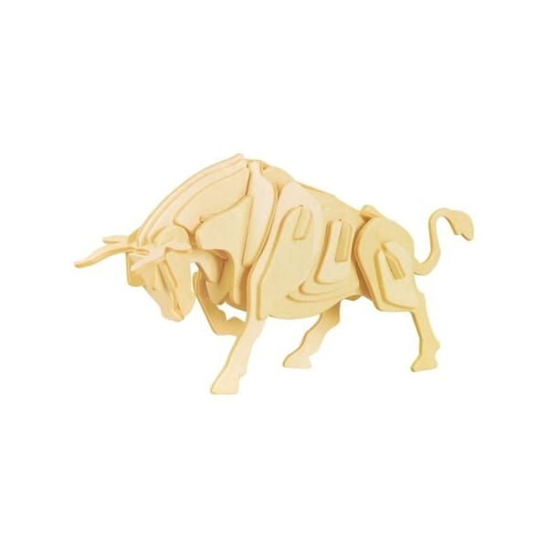 A5 3D wooden puzzle Kit - Bull