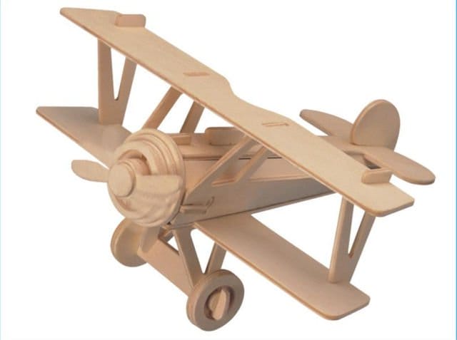 A5 3D wooden puzzle Kit - Neuport 17