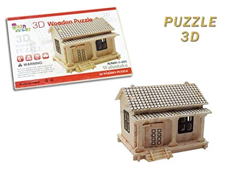 A5 3D wooden puzzle Kit - Wafuutaku