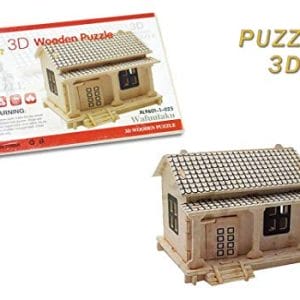 A5 3D wooden puzzle Kit - Wafuutaku