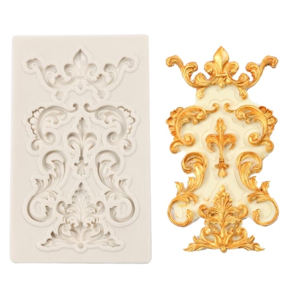 Swirls Silicone Clay Mould