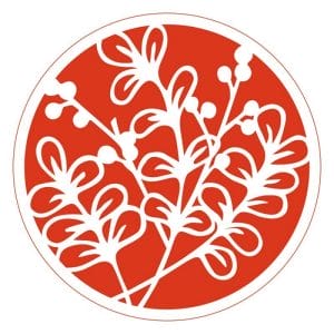 Circular Stencil - Leafy