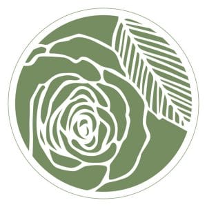 Circular Stencil - Rose