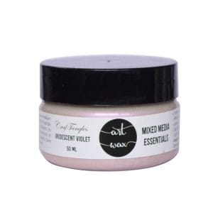 CrafTangles mixed media Essentials - Art Waxes - Iridescent Violet (50 ml)