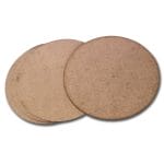 CrafTangles 5mm MDF Tea Coasters (4 pcs) - Circle
