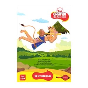 CrafToi_3D_Diy_Hanuman_1