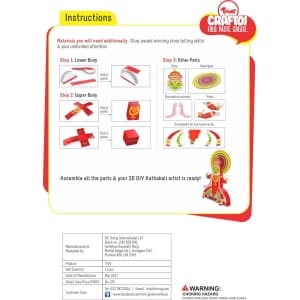 CrafToi_3D_Diy_Kathakali_1