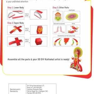 CrafToi_3D_Diy_Kathakali_1