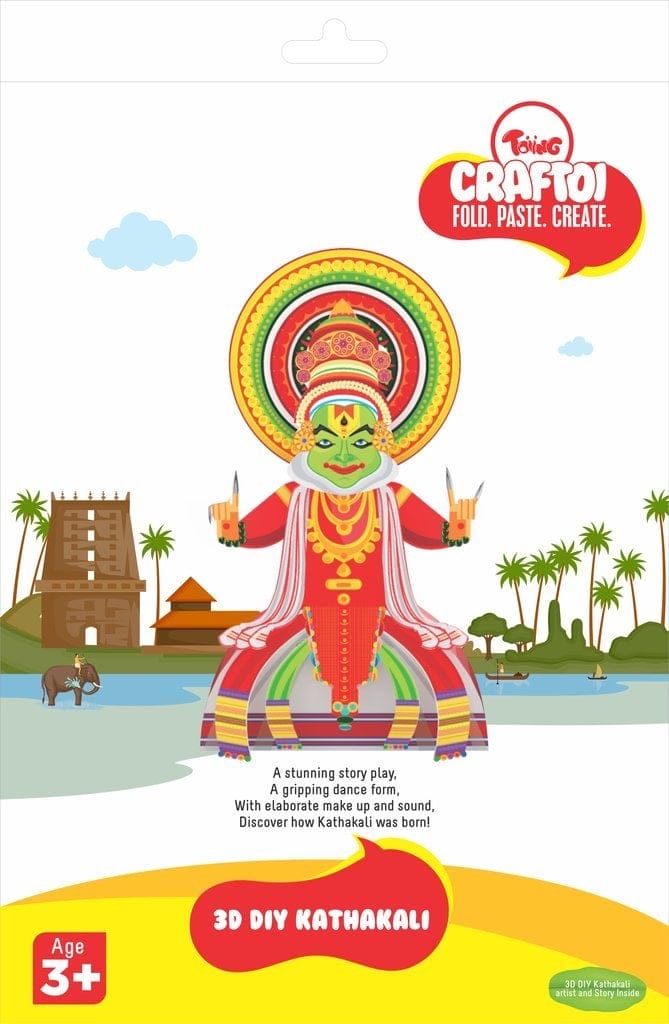 CrafToi_3D_Diy_Kathakali_2
