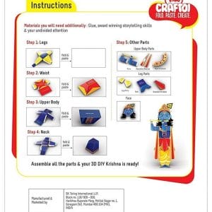 CrafToi_3D_Diy_Krishna_2