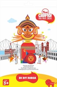 CrafToi_3D_Diy_durga_1